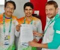 He is just 16 and donated gold-clinching pistol to IOC Museum