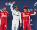 Hamilton on US GP pole with fifth F1 title in sight