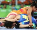 Ritu Malik in bronze contention; Sakshi, Ritu Phogat lose