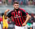 Football Briefs: Last-gasp Cutrone goal gives Milan 2-1 win over Roma