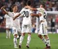 La Liga: Real see off gritty Espanyol, Atletico sink Getafe