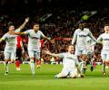 League Cup PIX: Mourinho's United knocked out by Lampard's Derby County