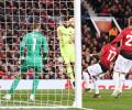 Champions League: Barca down United at Old Trafford; Ajax hold Juve