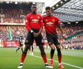 EPL PHOTOS: Pogba penalties rescue Manchester Utd