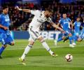 Soccer PIX: Madrid held; title homecoming awaits Barcelona