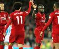 PHOTOS: Salah and Mane send Liverpool top