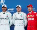 F1: Bottas takes Baku pole after Leclerc crashes