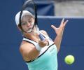 Tennis: Barty's top rank under threat after shock loss