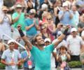 Nadal whips Medvedev; Serena retires injured in final