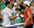 Djokovic beats Pouille to reach Cincinnati semi-finals