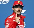 Leclerc leads Ferrari front row lockout in Belgian GP qualifying