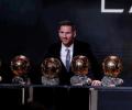 PICS: Messi wins record sixth Ballon d'Or