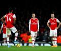 EPL PIX: Arsenal slump to first home defeat; Controversial win for Newcastle