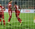 Indian Football Roundup: Delhi Dynamos hold NorthEast; East Bengal's title hopes alive