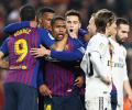 King's Cup: Malcom rescues draw for Barcelona in Clasico