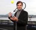 Federer chasing titles, not top ranking