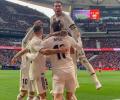 La Liga: Real back in title fight after Madrid derby victory