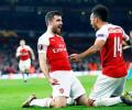 Europa League PIX: Arsenal, Chelsea storm into last 16