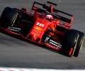 Ferrari's Leclerc is fastest in F1 testing