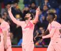 La Liga: Messi scores as Barca stretch lead; another loss for Real