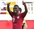 Asian Cup: Qatar's four-goal Ali equals record against North Korea