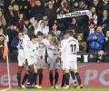 Copa del Ray: Mina double helps Valencia reach quarter-finals