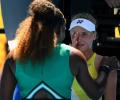 PHOTOS: Serena consoles Ukrainian teen after win