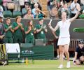 Wimbledon PIX: Muguruza, Thiem stunned; Federer, Nadal, Serena through