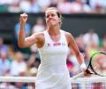 Wimbledon PICS: Strycova stuns Konta to enter semis