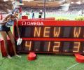 Hassan breaks women's mile World record; Gatlin fastest