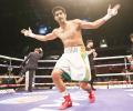 Vijender scores TKO win over Snider