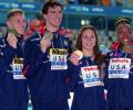 PHOTOS: Dressel continues golden run at worlds