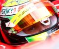 Like father, like son: Schumacher's Ferrari a perfect fit for son Mick