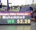 Sports Shorts: Muhammad sets 400m hurdles world record