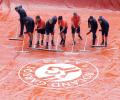 Women's final delayed by men's semi-final and rain in Paris