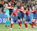 Women's WC PICS: Norway sink Australia in shoot-out