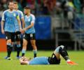 Suarez devastated after Uruguay crash out of Copa