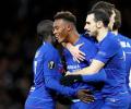 Europa League PIX: Chelsea too strong for Kiev, Arsenal lose