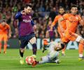 Champions League PIX: Messi takes Barca into quarters; Liverpool through