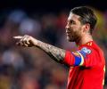 PICS: Ramos 'Panenka' gives Spain winning start