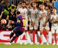 Champions League semis: Messi magic downs Liverpool in first leg