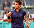 Tennis: Thiem ousts Federer in semis; Halep vs Bertens in final