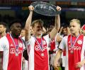 Football PIX: Ajax complete Dutch double; Lazio win Coppa Italia