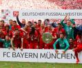 Football PIX: Bayern win Bundesliga title; Griezmann booed