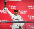 Hamilton painting masterpiece with sixth drivers' title