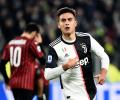 Soccer Pics: Dybala sinks Milan as angry Ronaldo substituted