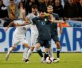 Friendly, PICS: Messi converts late as Argentina draw with Uruguay