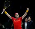 Davis Cup PIX: Nadal sparks Spanish comeback