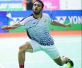 Syed Modi badminton: Sourabh enters final, Rituparna loses in semis