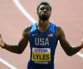 PHOTOS: Lyles brightens dark day with 200m gold; Brazier wins 800m